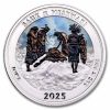 2025 1 oz Ag NATB Iowa Effigy Mounds National Monument (Color)