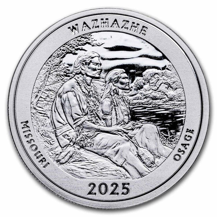 2025 1 oz Ag NATB Missouri Ozark Scenic Riverway (Box/COA)