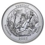 2025 1 oz Ag NATB Wisconsin Odawa Apostle Islands (Box/COA)