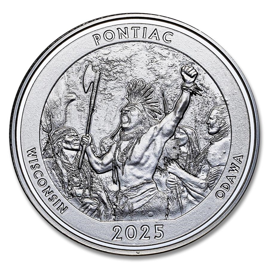 2025 1 oz Ag NATB Wisconsin Odawa Apostle Islands (Box/COA)
