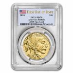 2025 1 oz Gold Buffalo MS-70 PCGS (First Day of Issue)