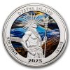 2025 1 oz Silver NATB New Jersey Oyster Island (Colorized)