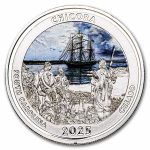 2025 1 oz Silver NATB South Carolina Fort Sumter (Colorized)