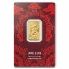 2025 5 gram Gold Bar - PAMP Good Luck: Yellow Dragon (In Assay)