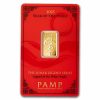 2025 5 gram Gold Bar - PAMP Lunar Legends White Snake (In Assay)