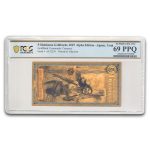 2025 5 Oklahoma Goldback Aurum Gold Foil Note MS-69 PCGS (Alpha)