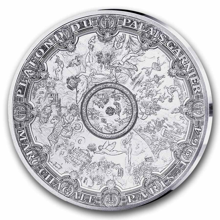 2025 5 oz Silver €50 Masterpieces of Museums Prf (Palais Garnier)