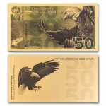 2025 50mg Gold Aurum Note - Natural Treasures: Bald Eagle 24K