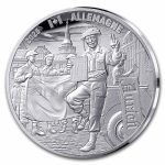 2025 Ag €10 80th Anniversary of V-E Day Proof: Canadian Soldier