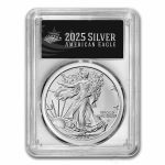 2025 American Silver Eagle MS-70 PCGS (FirstStrike®, Black Label)