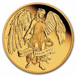 2025 AUS 1/4 oz Gold 80th Ann. End of WWII Winged Victory Proof