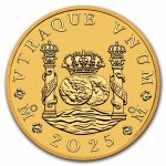 2025 AUS 1 oz Gold 225th Ann. Proclamation Coins Pillar Dollar BU