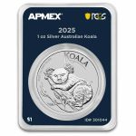 2025 AUS 1 oz Silver Koala- MintDirect® Premier Single + PCGS FS®