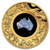 2025 AUS 2 oz Gold Blue Lepidolite Great Southern Land Proof