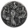 2025 AUS 2 oz Silver Fate The Moirai Antiqued & High Relief (Box)