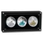 2025 AUS Year of the Snake 1 oz Silver Trio (SIII, w/Box & COA)