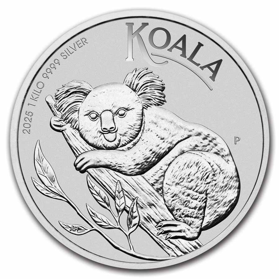 2025 Australia 1 kilo Silver Koala BU