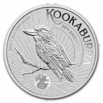 2025 Australia 1 kilo Silver Kookaburra BU