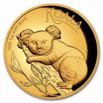 2025 Australia 1 oz Gold Koala Proof (High Relief, Box & COA)