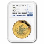2025 Australia 1 oz Gold Swan MS-70 NGC (Early Release)