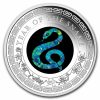 2025 Australia 1 oz Silver Opal Lunar Snake Proof