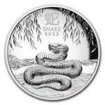 2025 Australia 5 oz Silver Lunar Snake Proof (HR, w/Box & COA)