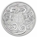 2025 Australia Myths & Legends: 1 oz Silver Double Phoenix BU