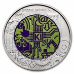2025 Austria Silver/Niobium Digitalization €25 BU