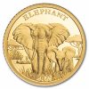 2025 Burundi 1/2 Gram Gold Elephant Proof (In Blister Pack)