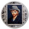 2025 Cameroon 1/2 oz Silver Self-Portrait with Grey Felt Hat