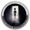 2025 Cameroon 1 oz Silver UFO & Aliens: Alien in Door Opening