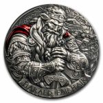 2025 Cameroon 2 oz Silver Way to Valhalla: Harald Fairhair