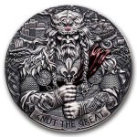 2025 Cameroon 2 oz Silver Way to Valhalla: King Cnut the Great