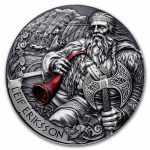 2025 Cameroon 2 oz Silver Way to Valhalla: Leif Eriksson