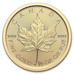 2025 Canada 1/2 oz Gold Maple Leaf BU
