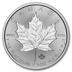 2025 Canada 1 oz Platinum Maple Leaf BU