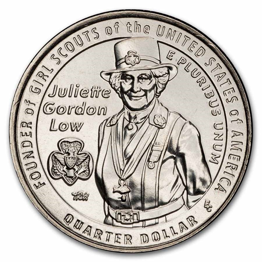 2025-D Juliette Gordon Low American Women Quarter BU