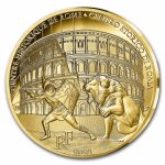 2025 France 1/4 oz Gold Proof UNESCO (Colosseum)