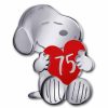 2025 France €10 Silver Proof 75 Years of Peanuts Snoopy Shaped