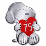 2025 France €10 Silver Proof 75 Years of Peanuts Snoopy Shaped