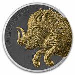 2025 Germania Beast 2 x 1 oz Silver BU - Gullinbursti Geminus Set