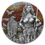 2025 Germania Valkyries: Arnhild 2 oz Silver (Antiqued, HR)