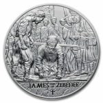 2025 Ghana 1 oz Ag Martyrdom of the 12 Apostles: James (Box/COA)