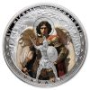 2025 Ghana 1 oz Silver Patron Saints St. Michael (Colorized)