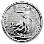 2025 Great Britain 1 oz Platinum Britannia BU