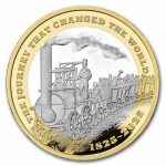 2025 Great Britain 200 Yrs of the Modern Railway 1 oz Silver Prf