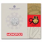 2025 Great Britain 50p Monopoly BU (w/ Display Card)