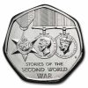 2025 Great Britain Stories of the Second World War 50p BU Coin