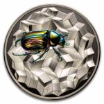2025 Liberia 2 oz Silver Éntoma: Scarabeo (w/ Box & COA)