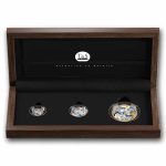 2025 Liberia Amenhotep & Nefertiti 3-coin Gold Proof Set